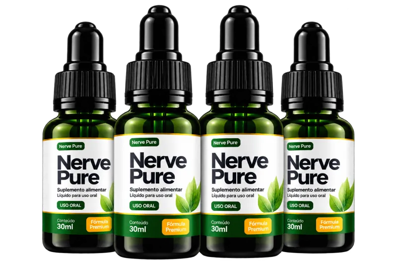 Kit com 4 frascos de NervePure