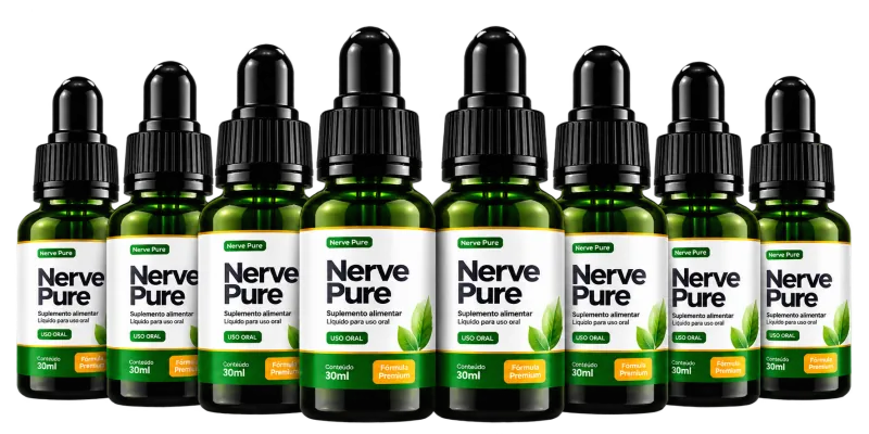 Kit com 8 frascos de NervePure